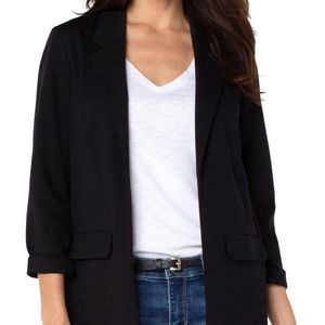 EUC XL Liverpool Black Boyfriend Blazer